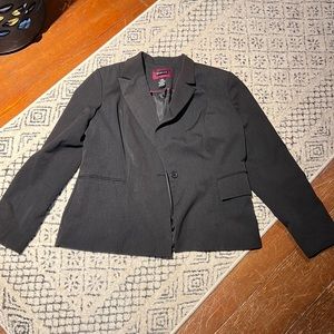 Woman’s Grey Stripe Suit Jacket